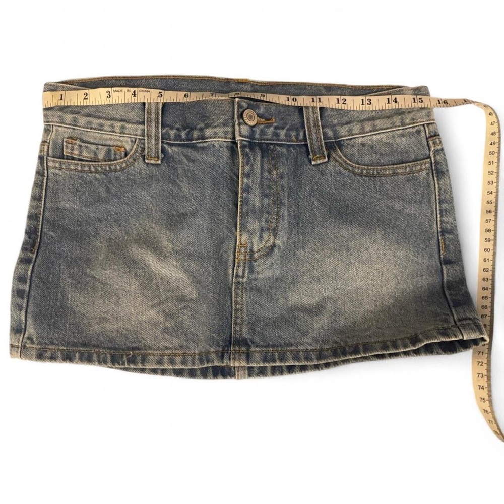Brandy Melville mini Jean skirt
